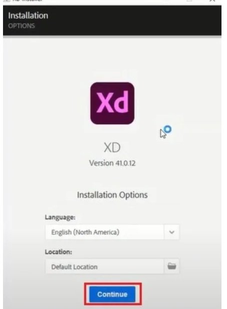 Hướng dẫn cài adobe XD 2025