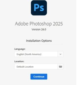 Hướng dẫn cài photoshop 2025