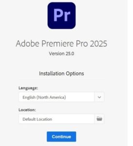 Hướng dẫn cài premiere pro 2025