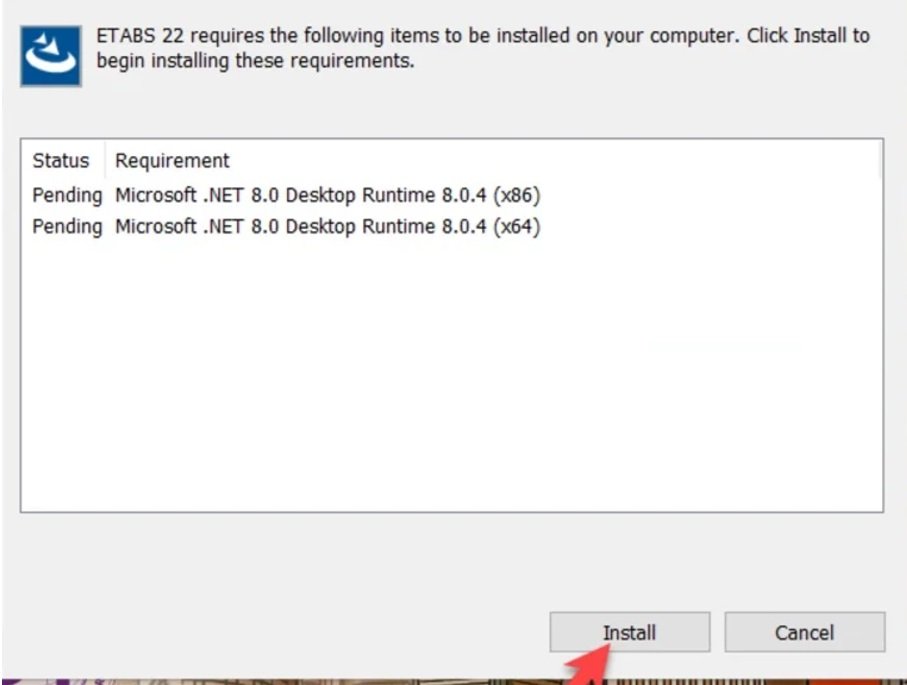 Tải phần mềm etabs v22