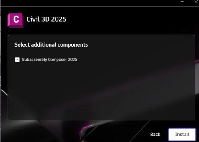 hướng dẫn cài civil 3d 2025 bản quyền 1