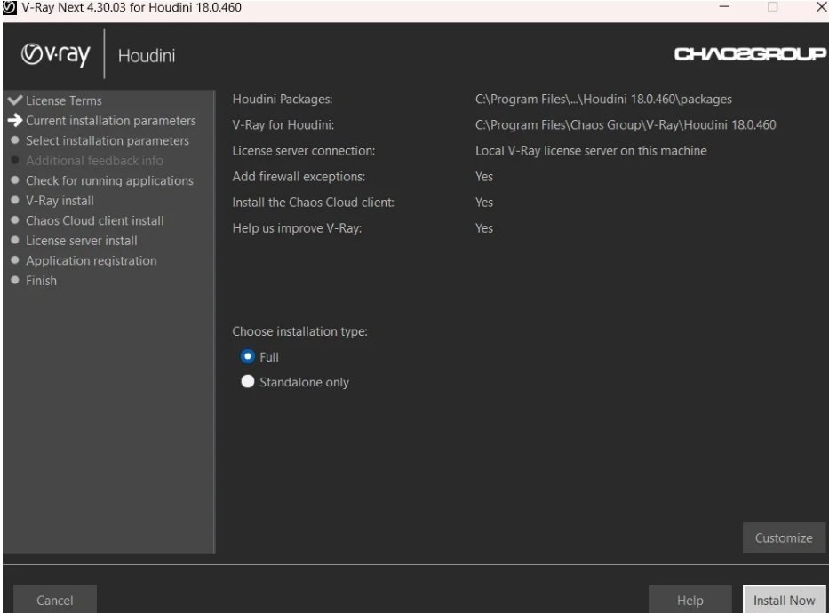 Hướng Dẫn Cài Vray For Houdini bản quyền