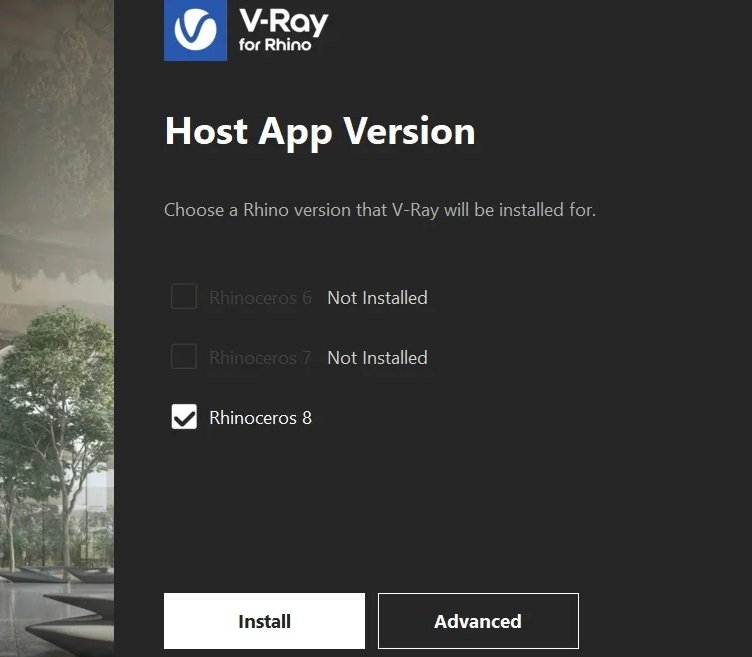 Hướng dẫn cài Vray For Rhino 8 bản quyền