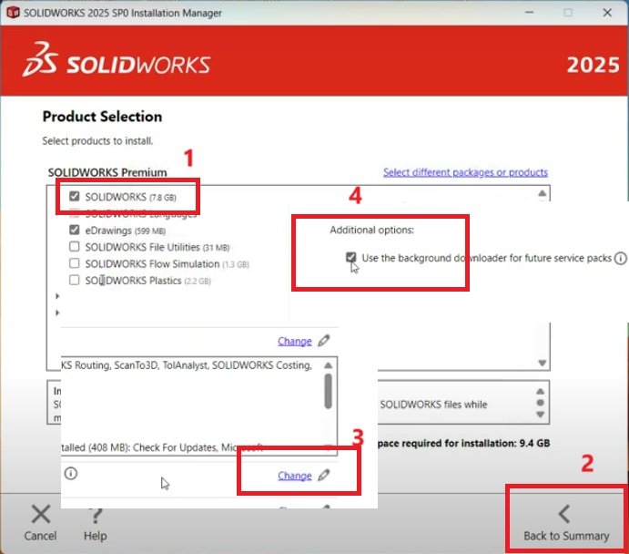 Hướng dẫn cài solidworks 2025 bản quyền 3